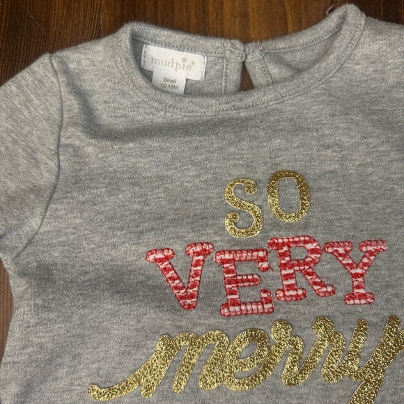 Mudpie Christmas shirt - Picture 2 of 3